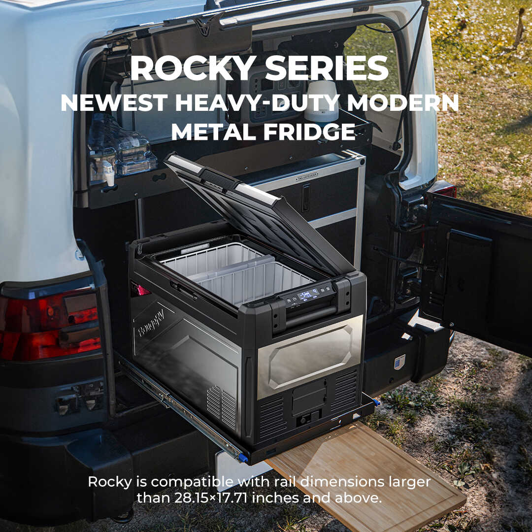 Heavy duty metal fridge