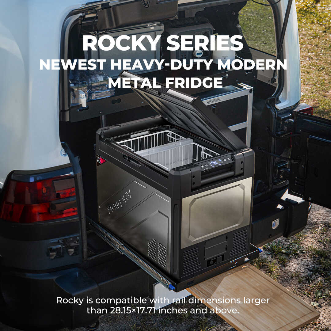 Heavy duty metal fridge