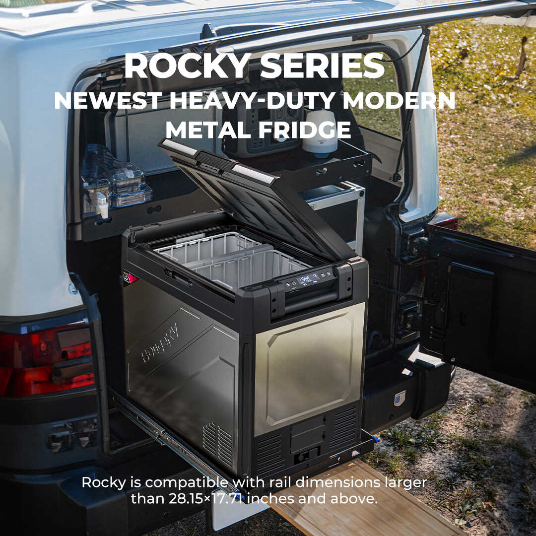 Heavy duty metal fridge