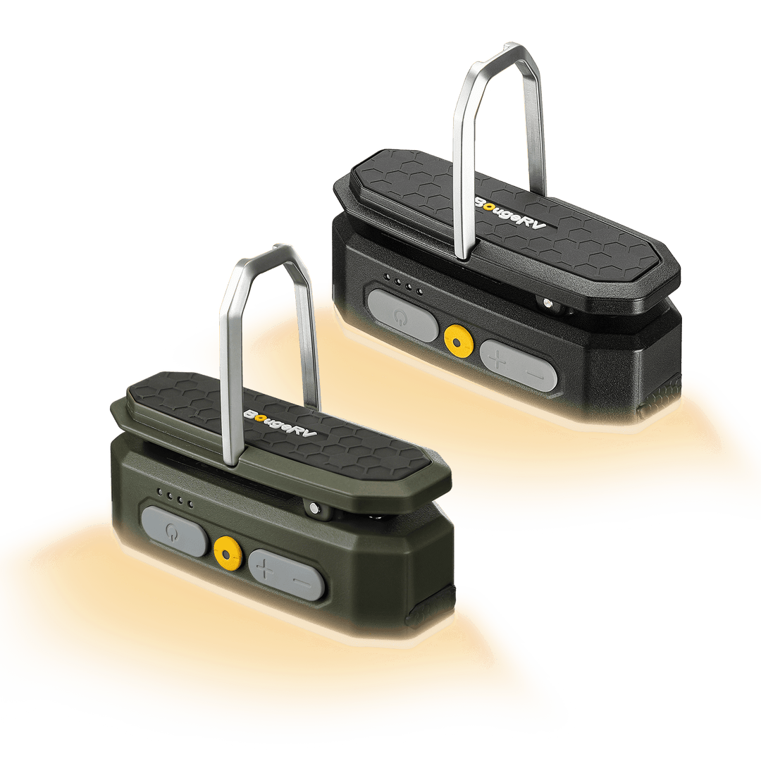 BougeRV Sensor Camping Lantern Movable Area Light (2 Pack)