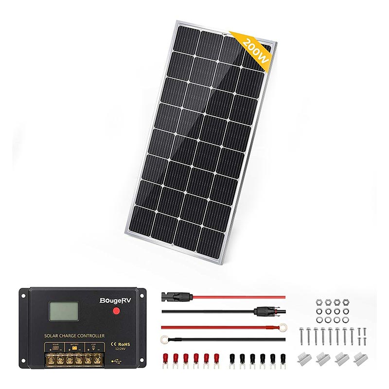 200 Watt 12 Volt Solar Kit