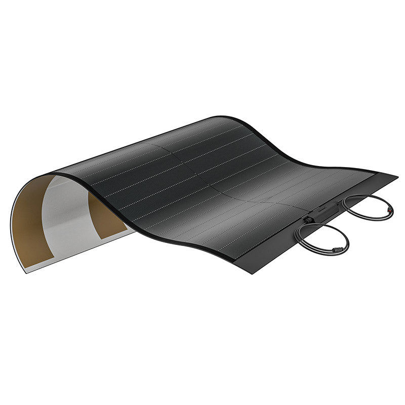 BougeRV Yuma 400W(100W*4pcs) CIGS Thin-film Flexible Solar Panel (Square with Adhesive)