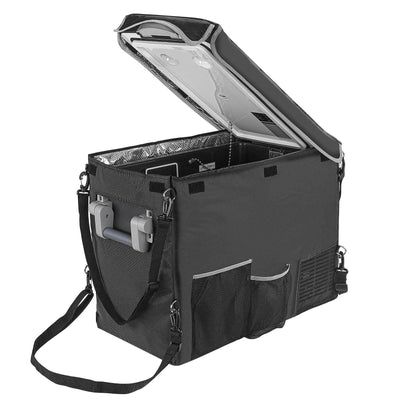 12V 42 Quart (40L) Portable Fridge & 42 Quart Insulated Protective Cover