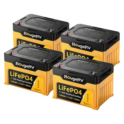 12V 1280Wh/100Ah Self-Heating LiFePO4 Battery