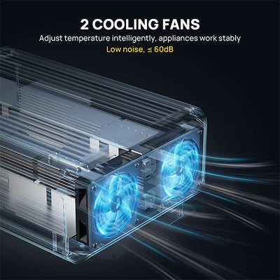 2000W 12V Pure Sine Wave Inverter with Bluetooth