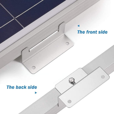 Solar Panel Mounting Z Bracket Mount Kits （4 set 16 Units） - BougeRV