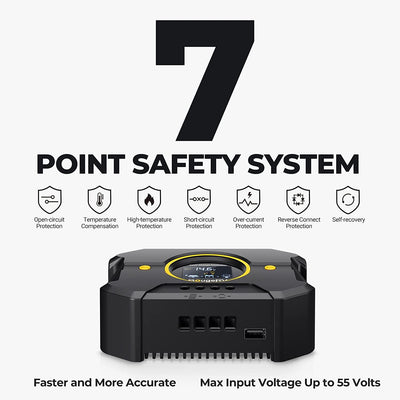 Li 30A PWM Solar Charge Controller 12V 24V