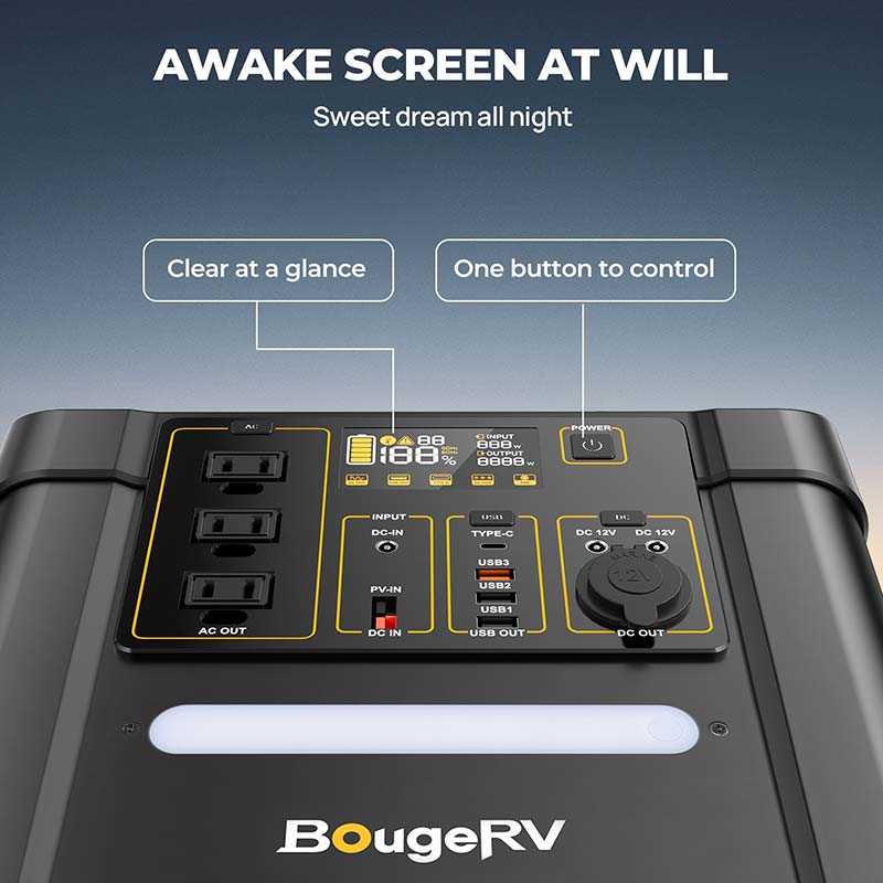 BougeRV 1200w Solar Generator