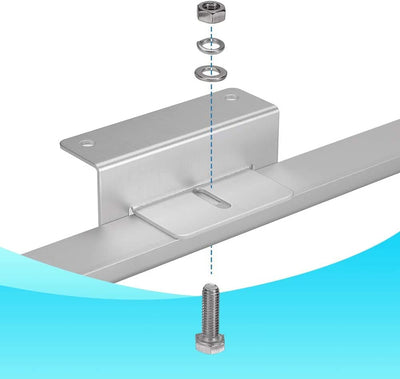Solar Panel Mounting Z Bracket Mount Kits （4 set 16 Units） - BougeRV