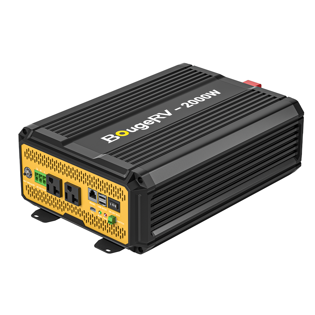 BougeRV 2000W 12V Pure Sine Wave Inverter