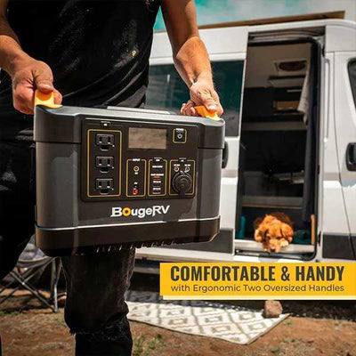 BougeRV portable power plant with built-in professional MPPT technology