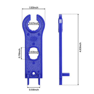 BougeRV 1 Pair Solar Connector Tool Assembly Spanners