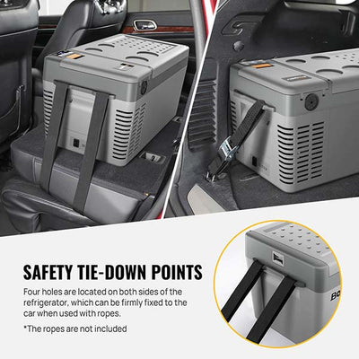CRPRO20 21 Quart Car Fridge With 220Wh Power Station