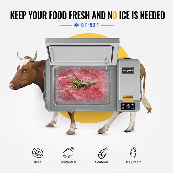 CRPRO20 21 Quart Car Fridge With 220Wh Power Station