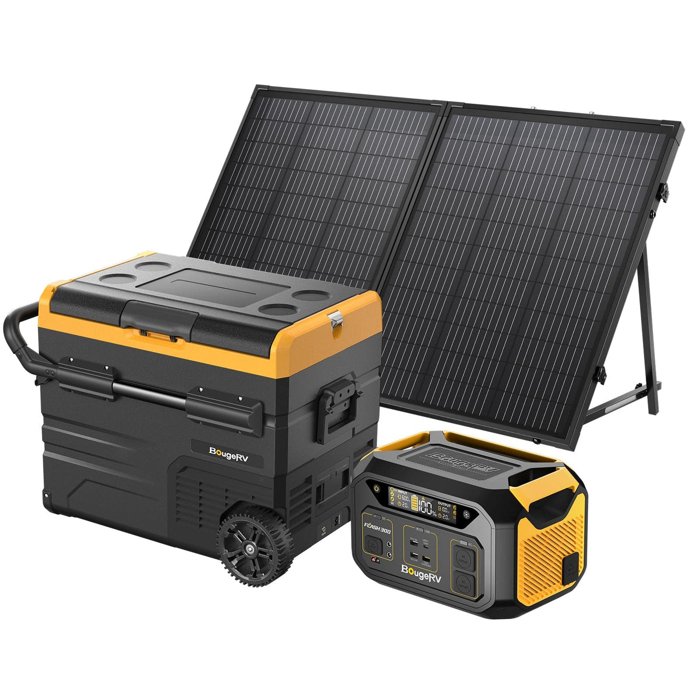 286wh power station with car firdge