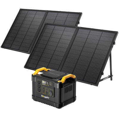 1120Wh Portable Solar with 260W Solar Panels Kit