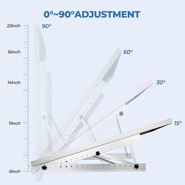 Multiple adjustment angles