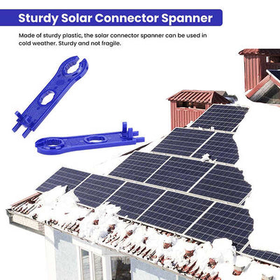Sturdy solar connector spanner