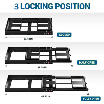 fridge slide 3 locking adjustment