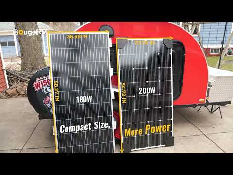 200 watt solar panel video
