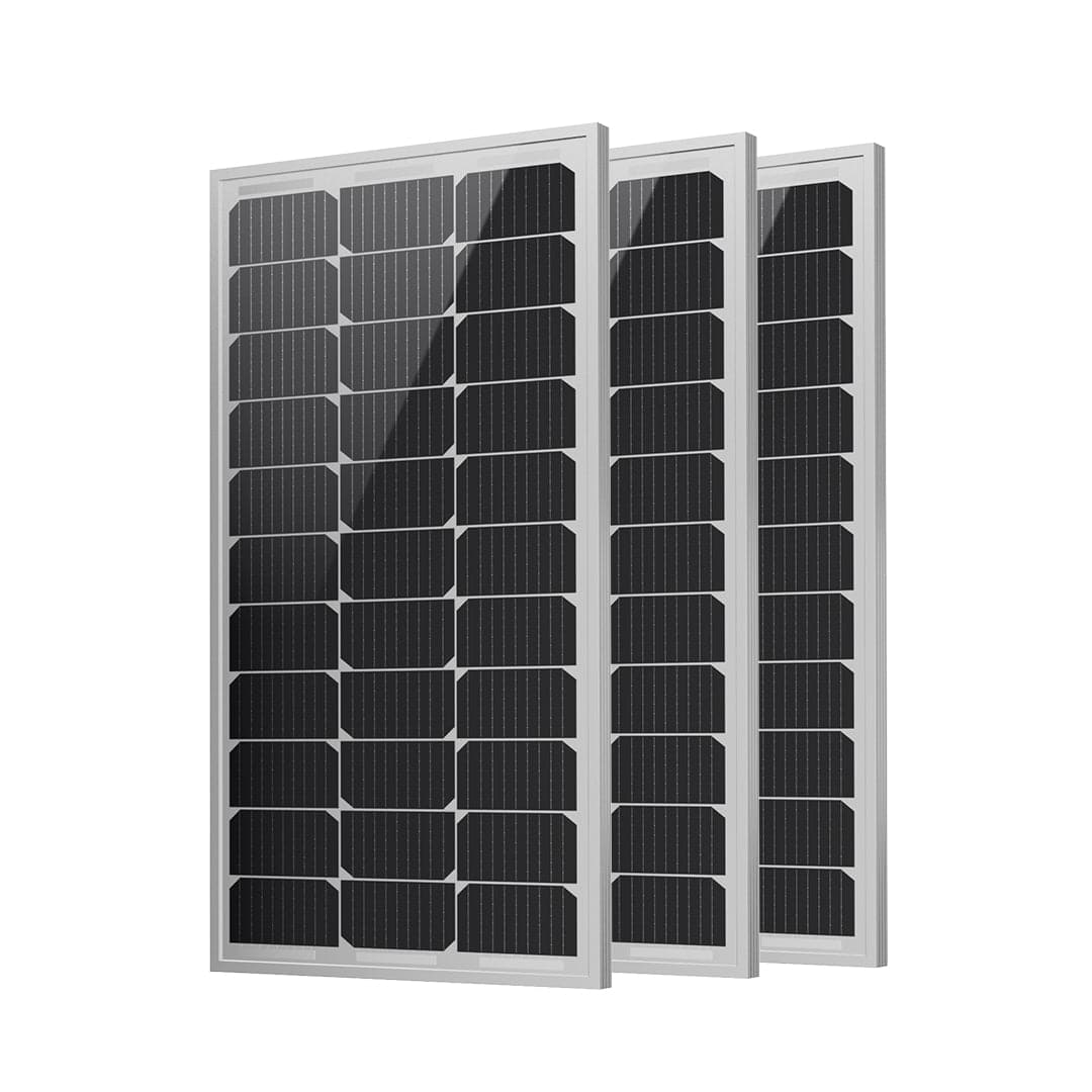 300W(100W*3pcs) 12V 9BB Mono Solar Panel