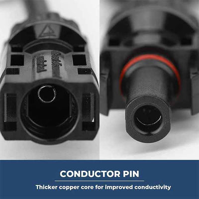 solar y branch connectors pin